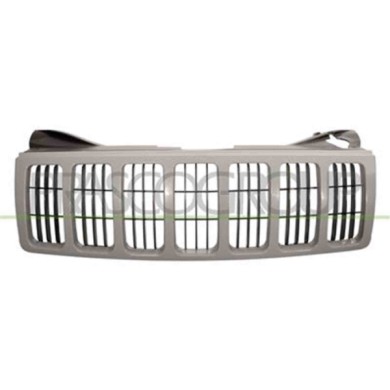 JE0202001_1.JPG Griglia Radiatore Con Cornice Da Verniciare Per Jeep Grand Cherokee (wk) Dal 2005 Al 2010