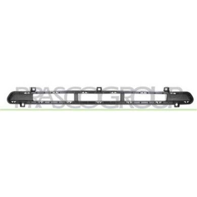 JE0342121_1.JPG Modanatura Centrale Inferiore Nera Goffrata Per Jeep Compass (mp) Dal 2017 Al 2020
