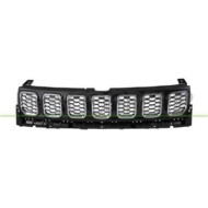 JE0352001_1.JPG Griglia Radiatore Nera Con Modanature Cromate Per Jeep Compass (mp) Dal 2021