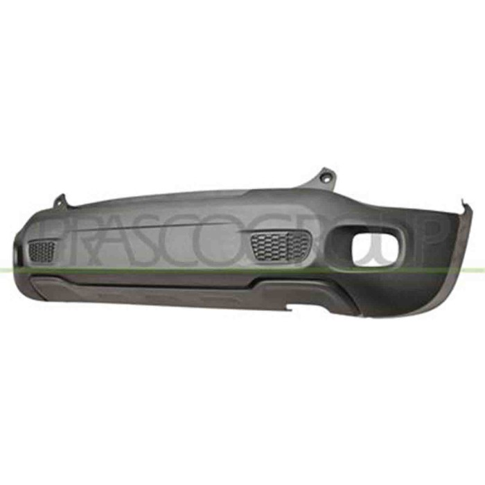 JE1001051_1.JPG Paraurti Posteriore Nero/goffrato Per Jeep Renegade Dal 2014 Al 2018