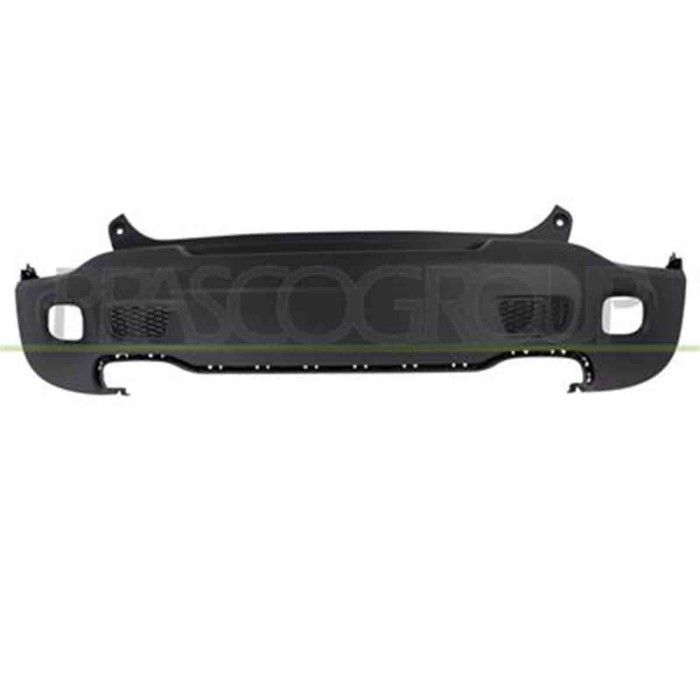 JE1001080_1.JPG Paraurti Posteriore Inferiore Nero Goffrato Per Jeep Renegade Dal 2014 Al 2018