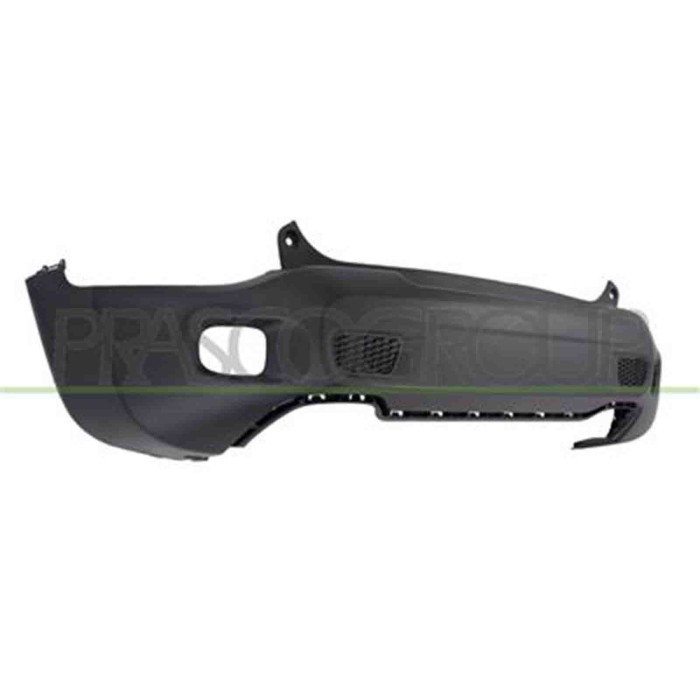 JE1001080_2.JPG Paraurti Posteriore Inferiore Nero Goffrato Per Jeep Renegade Dal 2014 Al 2018