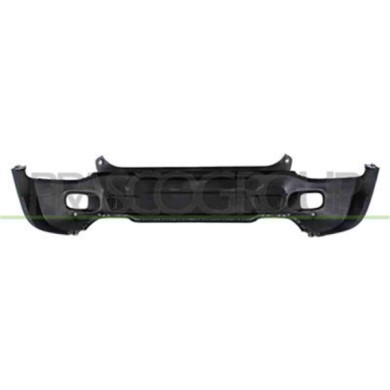 JE1001080_3.JPG Paraurti Posteriore Inferiore Nero Goffrato Per Jeep Renegade Dal 2014 Al 2018