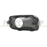 JE1002114_1.JPG Griglia Sinistra Paraurti Anteriore Nera Con Sede Fendi Per Jeep Renegade Dal 2014 Al 2018