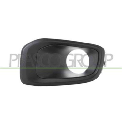 JE1002114_2.JPG Griglia Sinistra Paraurti Anteriore Nera Con Sede Fendi Per Jeep Renegade Dal 2014 Al 2018