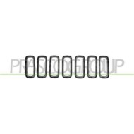 JE1002226_1.JPG Modanatura Griglia Radiatore Argento (7 Pz) Per Jeep Renegade Dal 2014 Al 2018