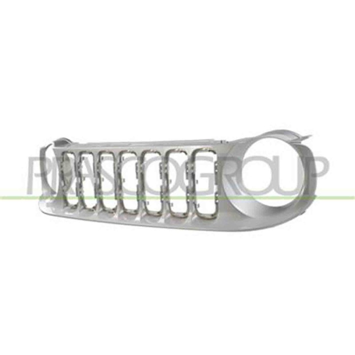 JE1002315_1.JPG Cornice Griglia Radiatore Argento Per Jeep Renegade Dal 2014 Al 2018