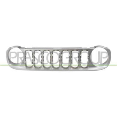 JE1002315_2.JPG Cornice Griglia Radiatore Argento Per Jeep Renegade Dal 2014 Al 2018
