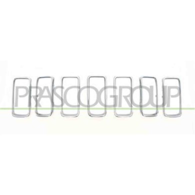 JE1022216_2.JPG Modanatura Griglia Radiatore Cromata Per Jeep Renegade Dal 2018