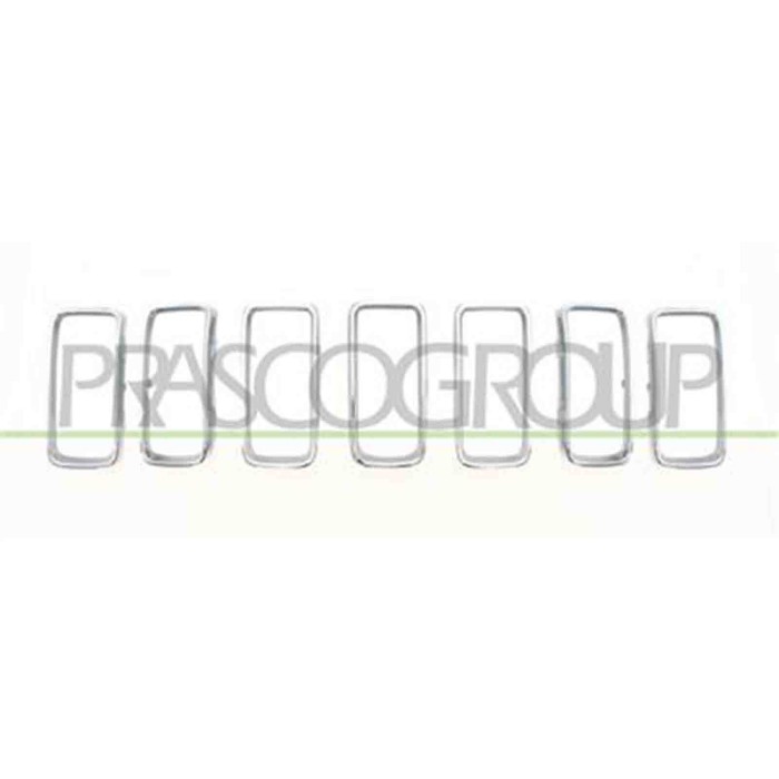 JE1022216_2.JPG Modanatura Griglia Radiatore Cromata Per Jeep Renegade Dal 2018