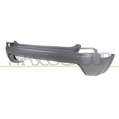 JE2021051_1.JPG Paraurti Posteriore Nero/goffrato Per Jeep Cherokee (kl) Dal 2018