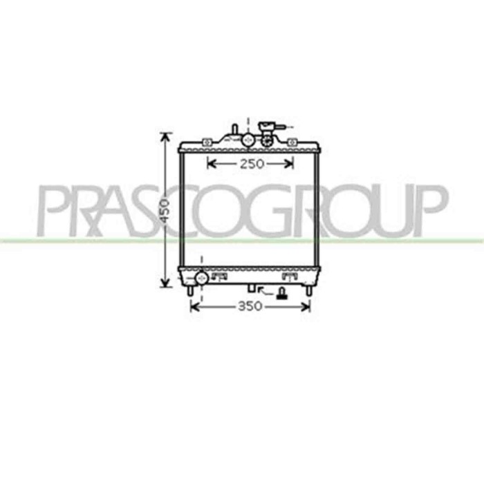 KI320R002_1.JPG Radiatore Per Kia Picanto Dal 2004 Al 2007