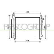 Condensatore Per Kia Picanto Dal 2008 Al 2010