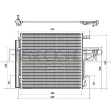 KI328C002_1.JPG Condensatore Per Kia Picanto Dal 2017