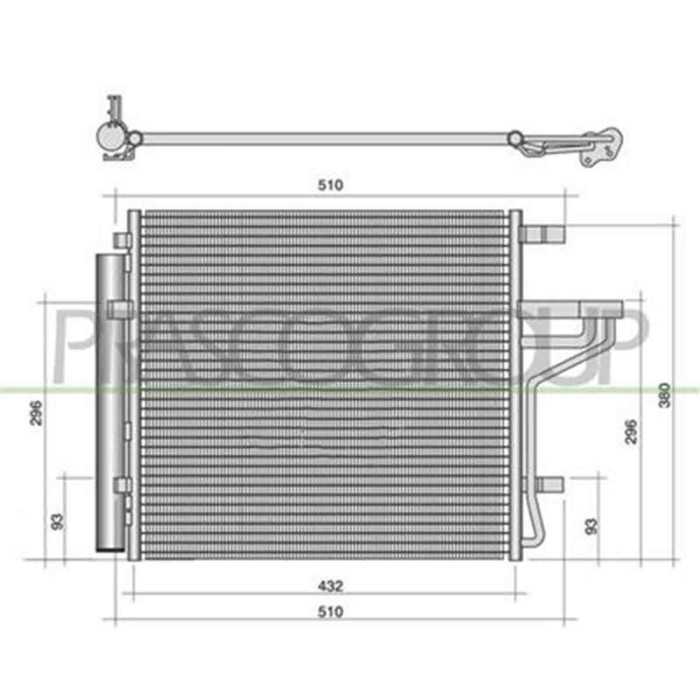 KI328C002_1.JPG Condensatore Per Kia Picanto Dal 2017
