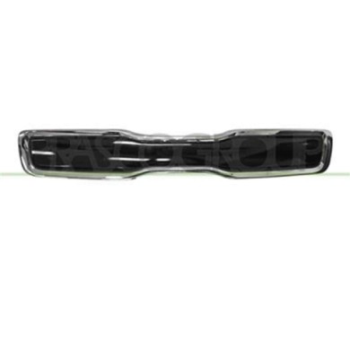 KI3542011_1.JPG Griglia Radiatore Verniciata Nero Lucida Con Cornice Cromata Per Kia Soul Dal 2014 Al 2016