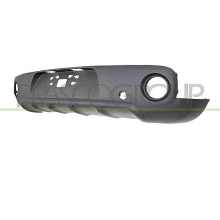 KI3561081_1.JPG Paraurti Posteriore Inferiore Nero Goffrato Per Kia Soul Dal 2016 Al 2018