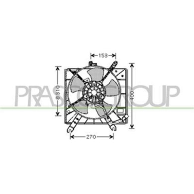 KI420F001_1.JPG Ventola Per Kia Rio Dal 1999 Al 2001