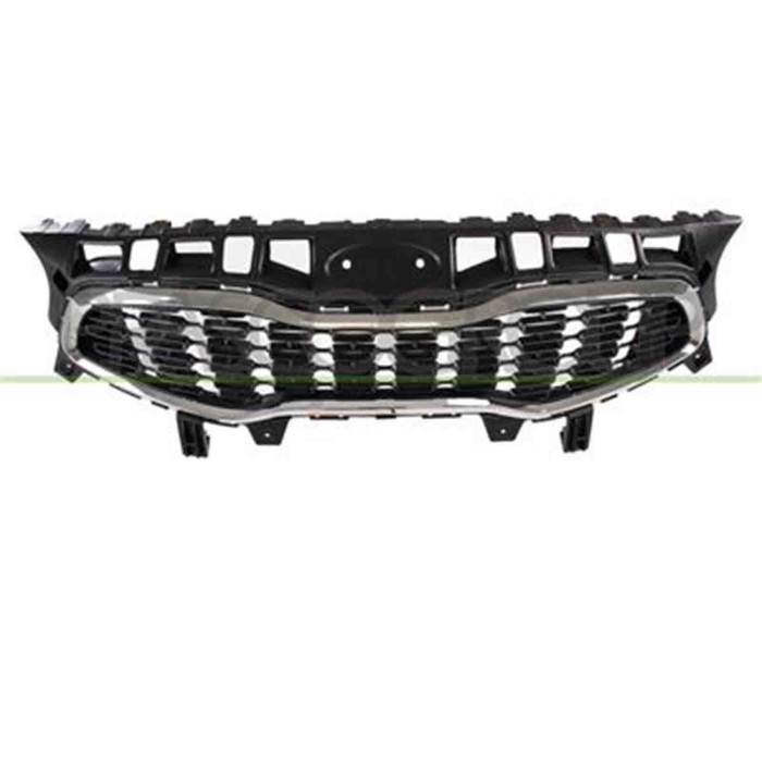KI4362011_1.JPG Griglia Radiatore Nera Con Cornice Cromata Per Kia Cee'd Dal 2015 Al 2018