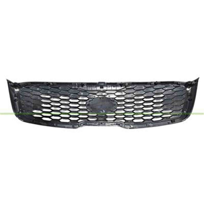 KI8192001_1.JPG Griglia Radiatore Nera Con Cornice Cromata Per Kia Sorento (um) Dal 2017 Al 2020