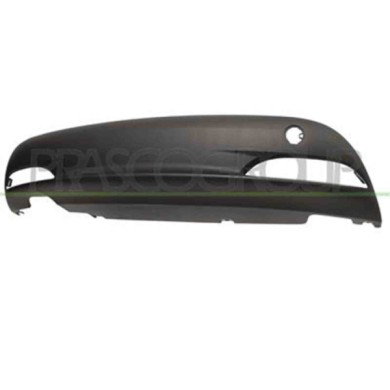 LA0041851_1.JPG Spoiler Paraurti Posteriore Nero Goffrato Per Lancia Ypsilon Dal 2011 Al 2015