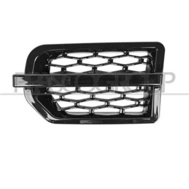 GUIDA_ALLA_SCELTA.JPG Griglia Nera Lucida Parafango Anteriore Sinistro Per Land Rover Discovery Iv (lr4) Dal 2010 Al 2014