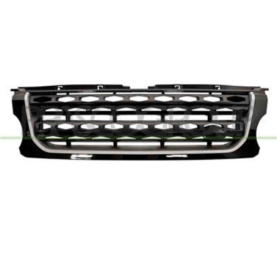 LR0342001_1.JPG Griglia Radiatore Nera/nera/argento Per Land Rover Discovery Iv (lr4) Dal 2014 Al 2015