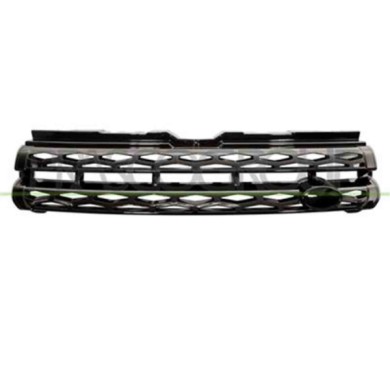 LR7002001_1.JPG Griglia Radiatore Verniciata Nero Lucida Per Land Rover Range Rover Evoque (l538) Dal 2011 Al 2015