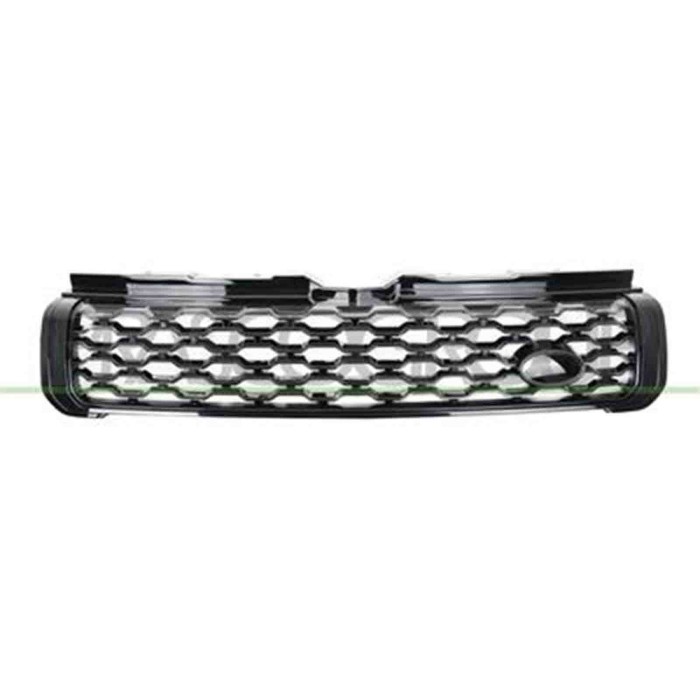 LR7022031_2.JPG Griglia Radiatore Verniciata Nero Lucida Per Land Rover Range Rover Evoque (l538) Dal 2015 Al 2018