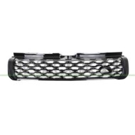 Griglia Radiatore Verniciata Nero Lucida Per Land Rover Range Rover Evoque (l538) Dal 2015 Al 2018