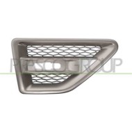 Griglia Argento Parafango Anteriore Destro Per Land Rover Freelander Ii (lr2) Dal 2006 Al 2010