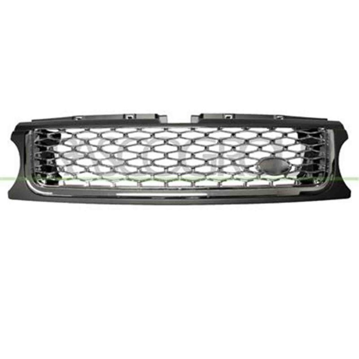 LR8002041_1.JPG Griglia Radiatore Grigio/ Cromata Per Land Rover Range Rover - Sport - L320 Dal 2005 Al 2009