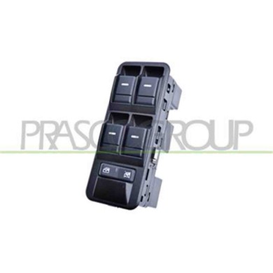 LR800WS14_2.JPG Pulsantiera Nera Per Land Rover Discovery Iii (lr3) Dal 2004 Al 2009
