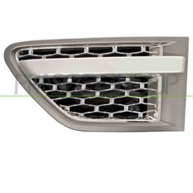 GUIDA_ALLA_SCELTA.JPG Griglia Grigio Scuro/cromata Parafango Anteriore Sinistro Per Land Rover Range Rover - Sport - L320 Dal 20
