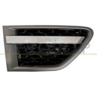 Griglia Grigio Scuro/argento/nera Parafango Anteriore Destro Per Land Rover Range Rover - Sport - L320 Dal 2010 Al 2013