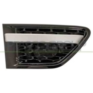 Griglia Nera Lucida/argento Parafango Anteriore Destro Per Land Rover Range Rover - Sport - L320 Dal 2010 Al 2013