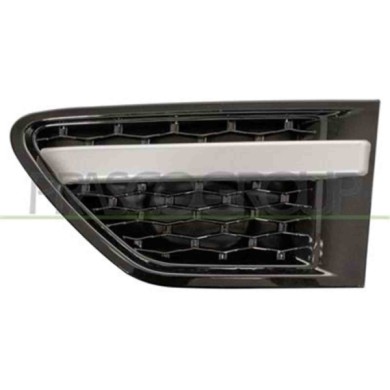 GUIDA_ALLA_SCELTA.JPG Griglia Nera Lucida/argento Parafango Anteriore Sinistro Per Land Rover Range Rover - Sport - L320 Dal 201