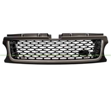 LR8022001_1.JPG Griglia Radiatore Nera Lucida/grigio/argento Per Land Rover Range Rover - Sport - L320 Dal 2010 Al 2013