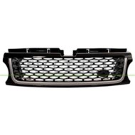 Griglia Radiatore Nera/nera/argento Per Land Rover Range Rover - Sport - L320 Dal 2010 Al 2013
