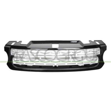 LR8042001_1.JPG Griglia Radiatore Nera Lucida/argento Per Land Rover Range Rover - Sport - L494 Dal 2013 Al 2017