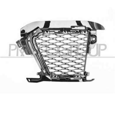 LR8062104_2.JPG Griglia Sinistra Paraurti Nera Lucida Per Land Rover Range Rover - Sport - L494 Dal 2017 Al 2022