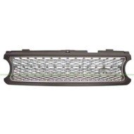 Griglia Radiatore Grigio Scuro/argento Per Land Rover Range Rover - L322 Dal 2006 Al 2009