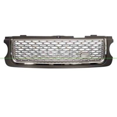 LR8642010_1.JPG Griglia Radiatore Grigio Scuro/argento/cromato Per Land Rover Range Rover - L322 Dal 2010 Al 2012