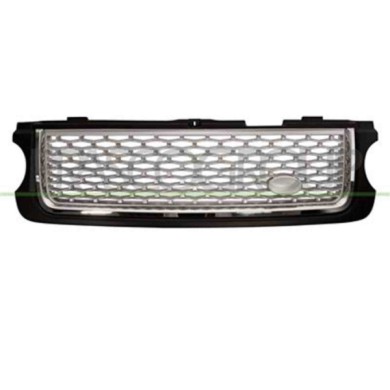 LR8642020_1.JPG Griglia Radiatore Nera Lucida/cromata/argento Per Land Rover Range Rover - L322 Dal 2010 Al 2012