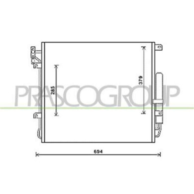 LR864C001_1.JPG Condensatore Per Land Rover Range Rover - L322 Dal 2010 Al 2012