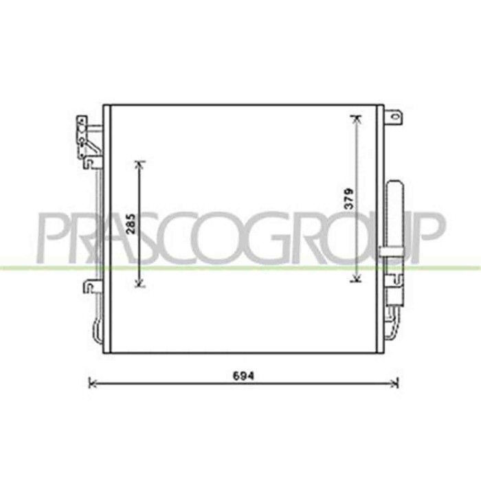 LR864C001_1.JPG Condensatore Per Land Rover Range Rover - L322 Dal 2010 Al 2012