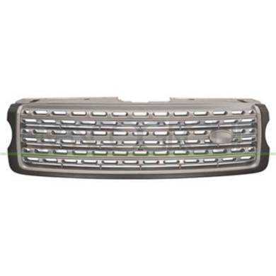 LR8662001_1.JPG Griglia Radiatore Verniciata Grigio Scuro/argento Per Land Rover Range Rover - L405 Dal 2012 Al 2017