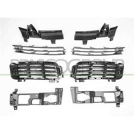 Kit Griglie Paraurti Anteriore (destra+sinistra) 8pezzi Per Land Rover Range Rover - L405 Dal 2012 Al 2017