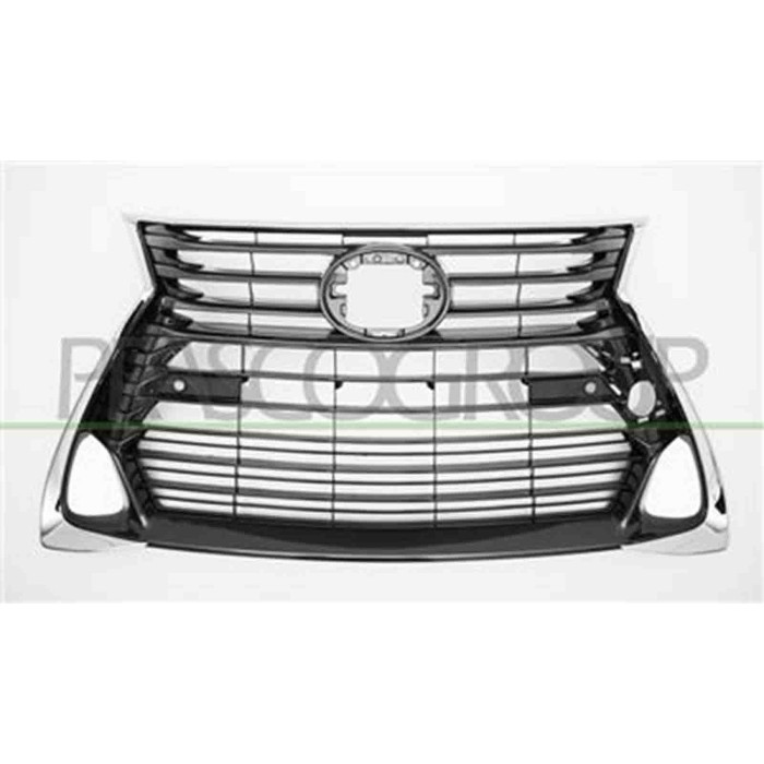 LS4282011_1.JPG Griglia Radiatore Nera Con Modanatura Cromata Con Fori Pdc Per Lexus Gs (l10) Dal 2015