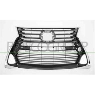 Griglia Radiatore Nera Con Modanatura Cromata Con Fori Pdc Per Lexus Gs (l10) Dal 2015